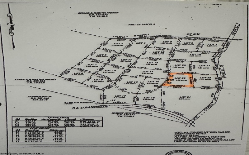 Lot 22 Pine Circle, Reedsville, West Virginia 26547, ,Lots/land,For Sale,Pine,10154565