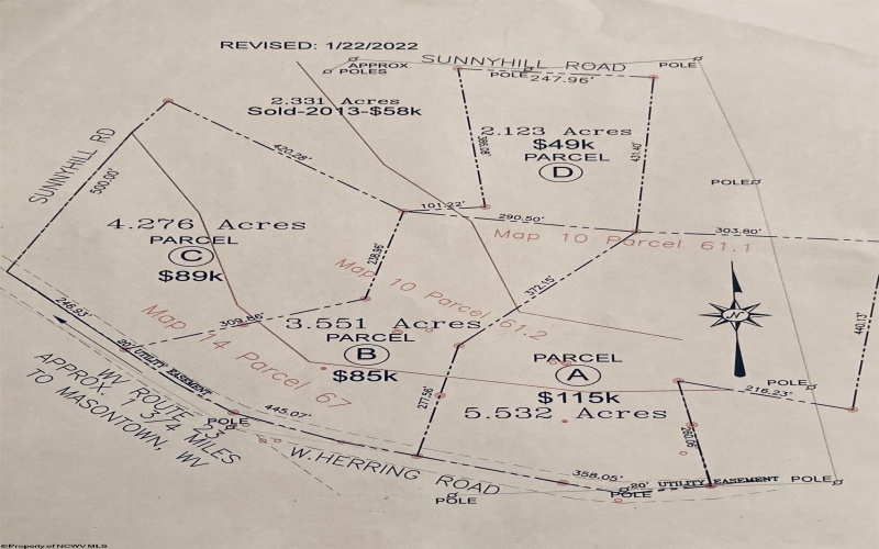 C Sunny Hill Road, Masontown, West Virginia 26542-0000, ,Lots/land,For Sale,Sunny Hill,10153754