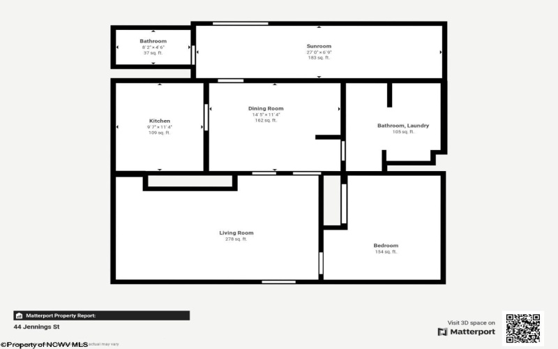 44 JENNINGS Street, Grafton, West Virginia 26354, 4 Bedrooms Bedrooms, 10 Rooms Rooms,1 BathroomBathrooms,Single Family Detached,For Sale,JENNINGS,10157357