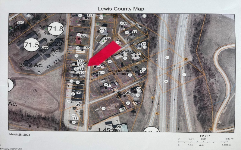 109-115, 121, 127 Court Street, Jane Lew, West Virginia 26378, ,Lots/land,For Sale,Court,10154689