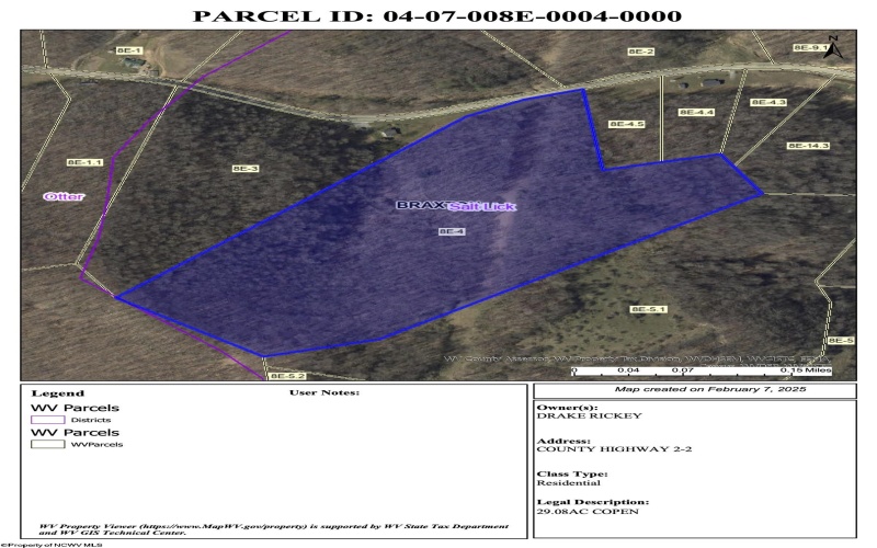 TBD Walker Fork Road, Copen, West Virginia 26615, ,Lots/land,For Sale,Walker Fork,10157912