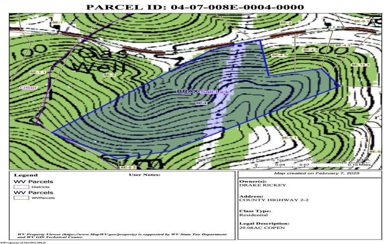 TBD Walker Fork Road, Copen, West Virginia 26615, ,Lots/land,For Sale,Walker Fork,10157912