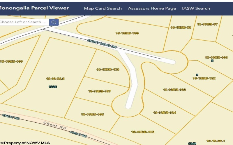 Lot 103 Shady Ridge Drive, Morgantown, West Virginia 26508, ,Lots/land,For Sale,Shady Ridge,10158061