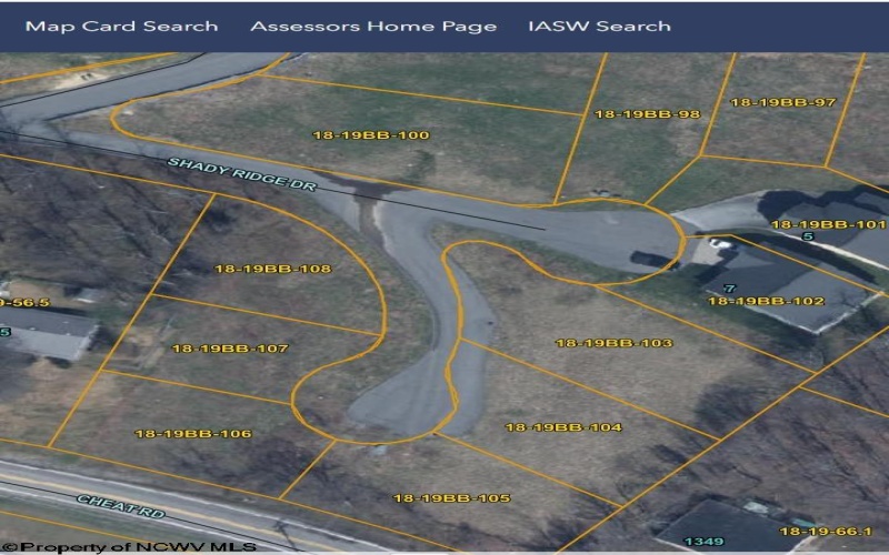 Lot 105 Shady Ridge Drive, Morgantown, West Virginia 26508, ,Lots/land,For Sale,Shady Ridge,10158063