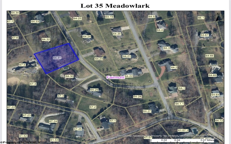 Lot 35 Meadowlark Lane, Fairmont, West Virginia 26554, ,Lots/land,For Sale,Meadowlark,10158921