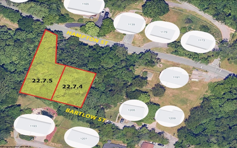 0 Bartlow Street, Morgantown, West Virginia 26505, ,Lots/land,For Sale,Bartlow,10158961