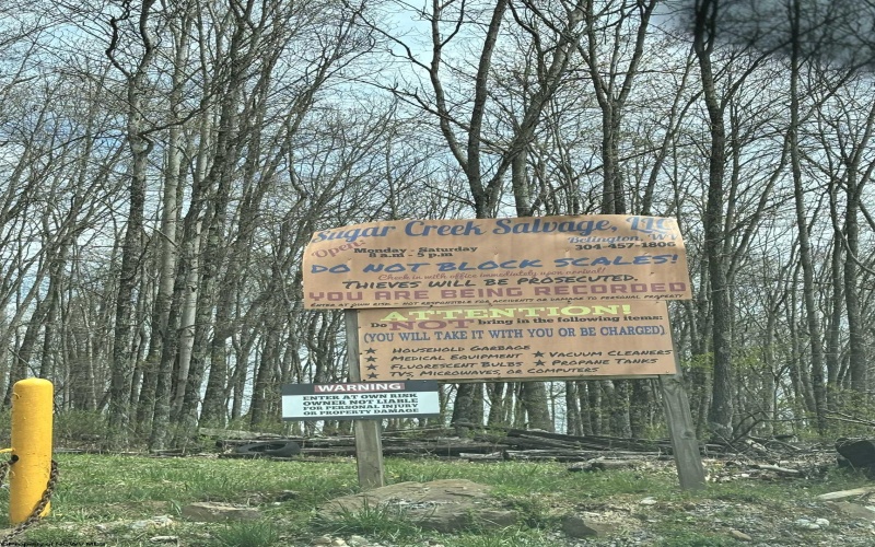 108 Sugar Creek Salvage Road, Belington, West Virginia 26250, ,Commercial/industrial,For Sale,Sugar Creek Salvage,10159110