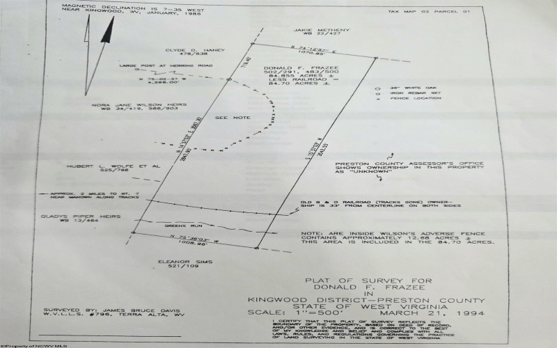 TBD Tract 2 Greens Run, Kingwood, West Virginia 26537, ,Lots/land,For Sale,Tract 2 Greens,10159665