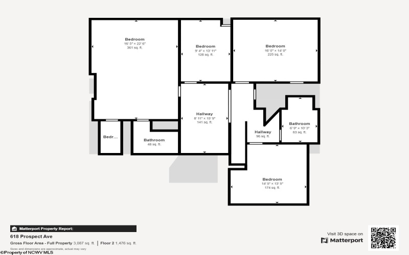 618 Prospect Avenue, Fairmont, West Virginia 26554, 5 Bedrooms Bedrooms, 12 Rooms Rooms,3 BathroomsBathrooms,Single Family Detached,For Sale,Prospect,10159796