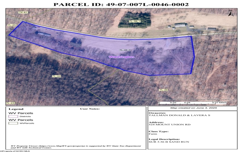 524 Mount Union Road, Buckhannon, West Virginia 26201, ,Lots/land,For Sale,Mount Union,10159838