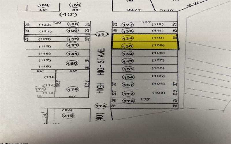 TBD High Avenue, Bridgeport, West Virginia 26330, ,Lots/land,For Sale,High,10160064