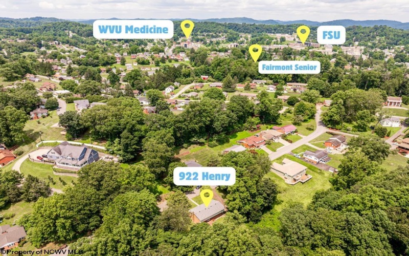922 Henry Drive, Fairmont, West Virginia 26554, 3 Bedrooms Bedrooms, 7 Rooms Rooms,2 BathroomsBathrooms,Single Family Detached,For Sale,Henry,10160786