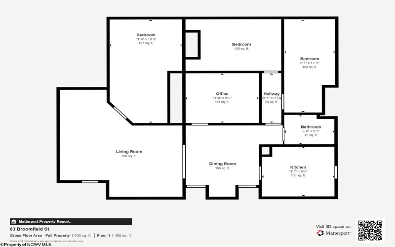 63 Broomfield Street, Rachel, West Virginia 26587, 3 Bedrooms Bedrooms, 8 Rooms Rooms,1 BathroomBathrooms,Single Family Detached,For Sale,Broomfield,10160995