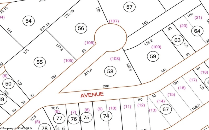 Lot 109 Richmond Avenue, Grafton, West Virginia 26354, ,Lots/land,For Sale,Richmond,10161334