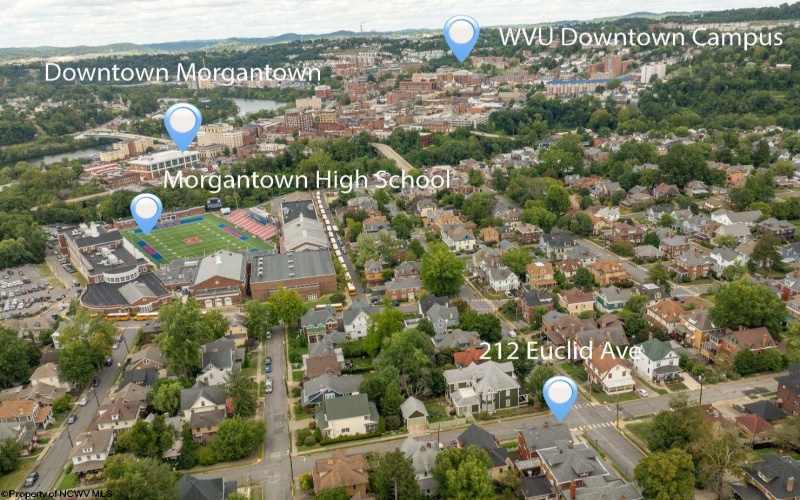212 Euclid Avenue, Morgantown, West Virginia 26501, 3 Bedrooms Bedrooms, 7 Rooms Rooms,1 BathroomBathrooms,Single Family Detached,For Sale,Euclid,10161357