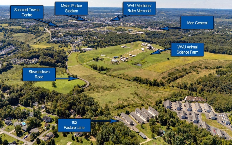 102 Pasture Lane, Morgantown, West Virginia 26505, 3 Bedrooms Bedrooms, 6 Rooms Rooms,2 BathroomsBathrooms,Single Family Attached,For Sale,Pasture,10161467
