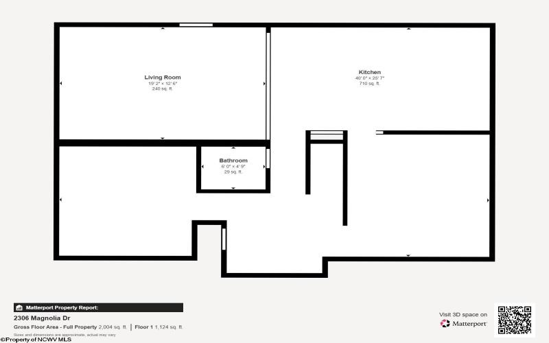2306 Magnolia Drive, Fairmont, West Virginia 26554, 4 Bedrooms Bedrooms, 9 Rooms Rooms,2 BathroomsBathrooms,Single Family Detached,For Sale,Magnolia,10161563