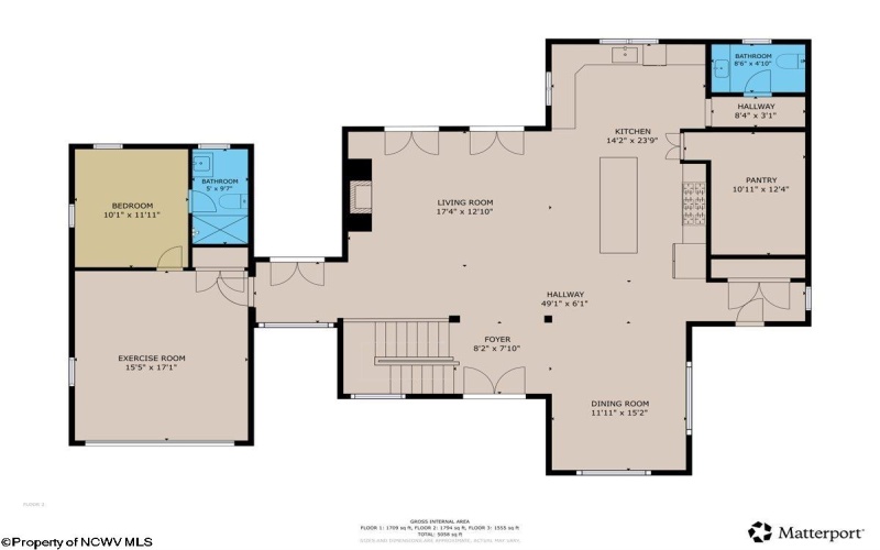 107 Oak Hill Lane, Morgantown, West Virginia 26508, 4 Bedrooms Bedrooms, 10 Rooms Rooms,3 BathroomsBathrooms,Single Family Detached,For Sale,Oak Hill,10161746