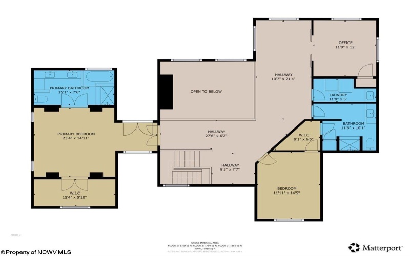 107 Oak Hill Lane, Morgantown, West Virginia 26508, 4 Bedrooms Bedrooms, 10 Rooms Rooms,3 BathroomsBathrooms,Single Family Detached,For Sale,Oak Hill,10161746