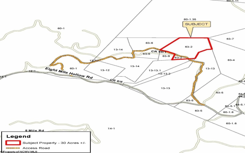 TBD CR 66/1 Road, Charleston, West Virginia 25306, ,Lots/land,For Sale,CR 66/1,10162112