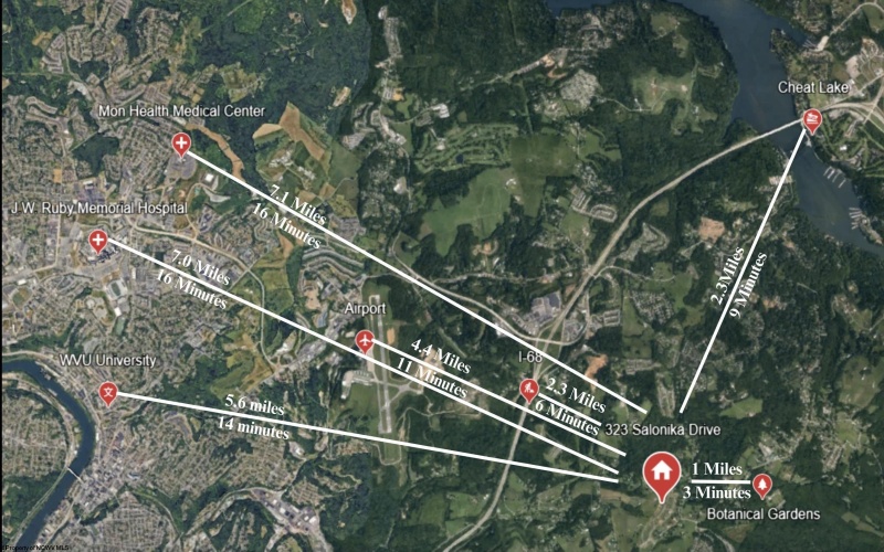 323 Salonika Drive, Morgantown, West Virginia 26508-0000, 5 Bedrooms Bedrooms, 8 Rooms Rooms,3 BathroomsBathrooms,Single Family Detached,For Sale,Salonika,10162248