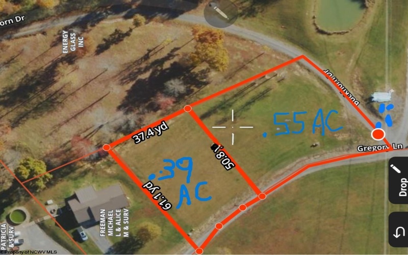 Lot 19 Gregory Lane, Bridgeport, West Virginia 26330, ,Lots/land,For Sale,Gregory,10162399