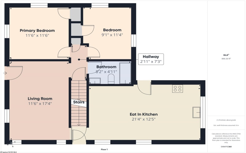 1130 Park Drive, Fairmont, West Virginia 26554, 3 Bedrooms Bedrooms, 6 Rooms Rooms,2 BathroomsBathrooms,Single Family Detached,For Sale,Park,10162639