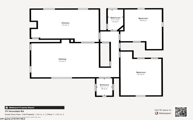 111 Avondale Road, Fairmont, West Virginia 26554, 3 Bedrooms Bedrooms, 7 Rooms Rooms,2 BathroomsBathrooms,Single Family Detached,For Sale,Avondale,10162699