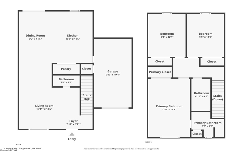 2 Antietam Drive, Morgantown, West Virginia 26508, 3 Bedrooms Bedrooms, 5 Rooms Rooms,2 BathroomsBathrooms,Single Family Detached,For Sale,Antietam,10162743