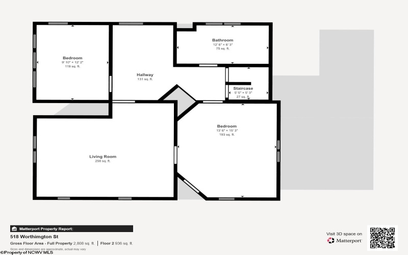 518 Worthington Drive, Bridgeport, West Virginia 26330, 4 Bedrooms Bedrooms, 9 Rooms Rooms,2 BathroomsBathrooms,Single Family Detached,For Sale,Worthington,10162993