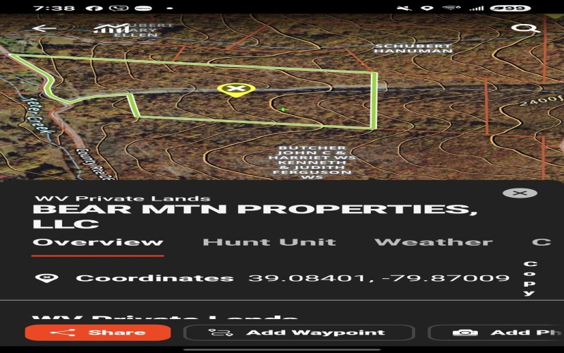 2110 Teter Creek Road, Belington, West Virginia 26250, ,Lots/land,For Sale,Teter Creek,10163032