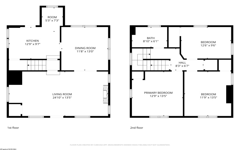 115 Hartland Avenue, Clarksburg, West Virginia 26301, 3 Bedrooms Bedrooms, 7 Rooms Rooms,1 BathroomBathrooms,Single Family Detached,For Sale,Hartland,10163138