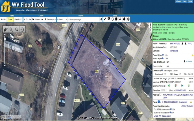 118 Canyon Ridge Drive, Morgantown, West Virginia 26508, 0 , 0 ,0,Lots/land,For Sale,Canyon Ridge,0,10163301