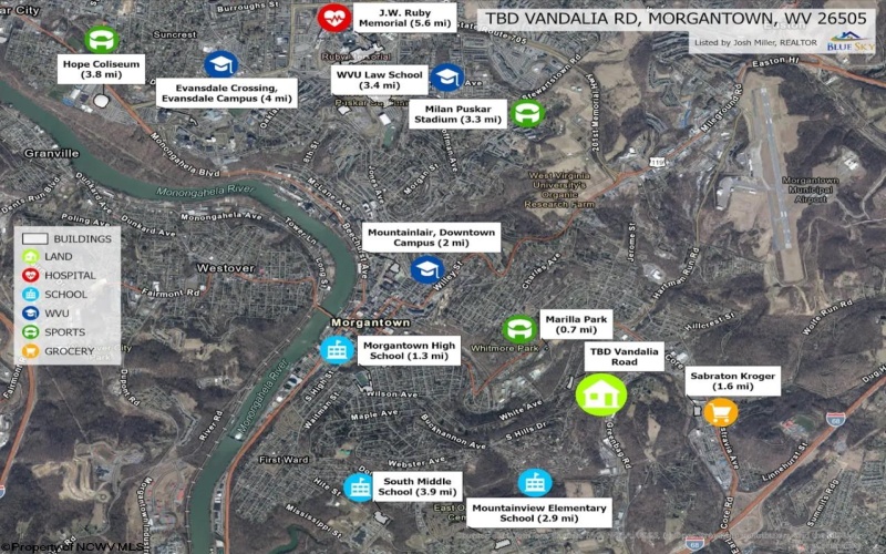 TBD Vandalia Road, Morgantown, West Virginia 26505, ,Lots/land,For Sale,Vandalia,10160998 TBD Vandalia Road, Morgantown, West Virginia 26505, ,Lots/land,For Sale,Vandalia,10160998