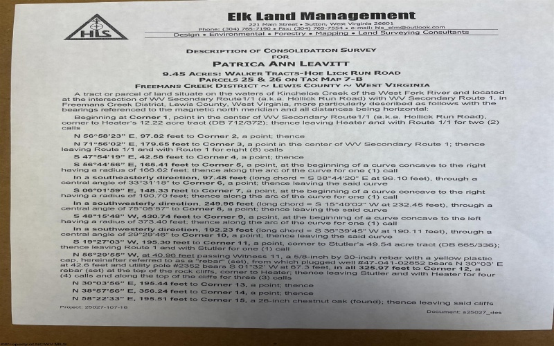 7337 Old Mill Road, Jane Lew, West Virginia 26378, ,Lots/land,For Sale,Old Mill,10163446