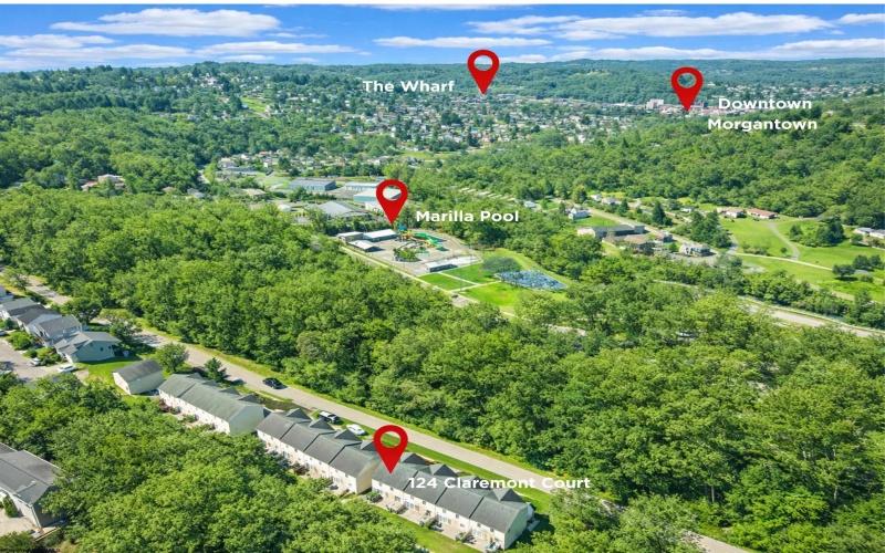 124 Claremont Court, Morgantown, West Virginia 26501, 3 Bedrooms Bedrooms, 6 Rooms Rooms,2 BathroomsBathrooms,Single Family Attached,For Sale,Claremont,10163669