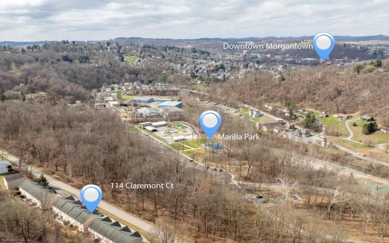114 Claremont Court, Morgantown, West Virginia 26501, 3 Bedrooms Bedrooms, 7 Rooms Rooms,2 BathroomsBathrooms,Single Family Attached,For Sale,Claremont,10163685