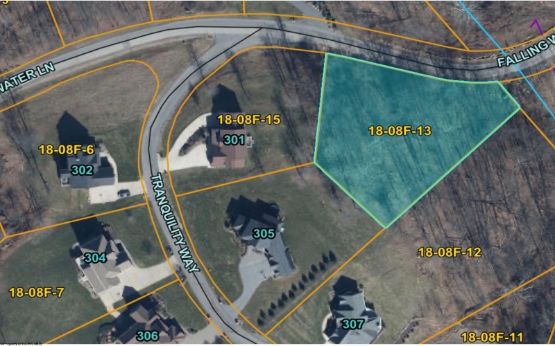 Lot 41 Falling Water Lane, Morgantown, West Virginia 26508, ,Lots/land,For Sale,Falling Water,10163699