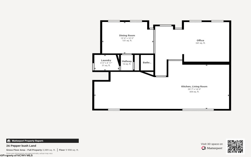 26 Pepperbush Lane, Fairmont, West Virginia 26554, 4 Bedrooms Bedrooms, 8 Rooms Rooms,3 BathroomsBathrooms,Single Family Detached,For Sale,Pepperbush,10163738