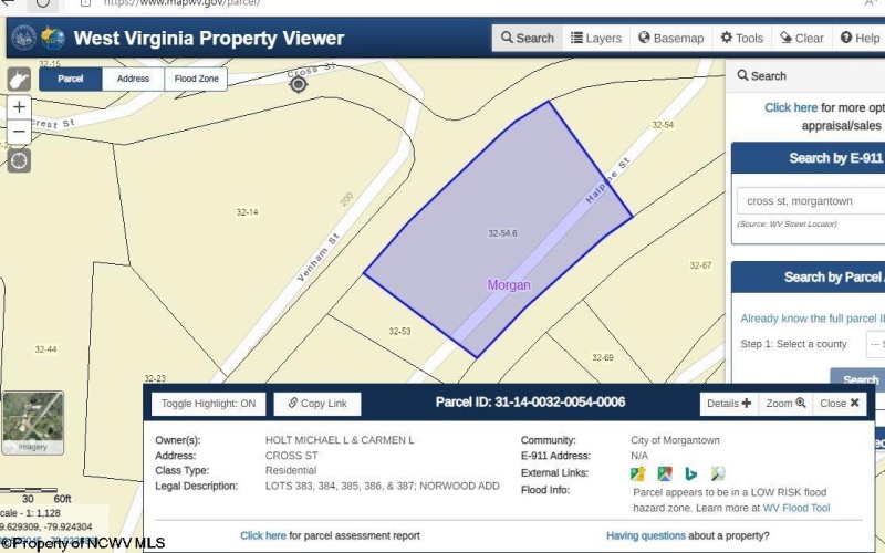 TBD Cross Street, Morgantown, West Virginia 26505, ,Lots/land,For Sale,Cross,10146229