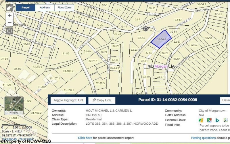 TBD Cross Street, Morgantown, West Virginia 26505, ,Lots/land,For Sale,Cross,10146229