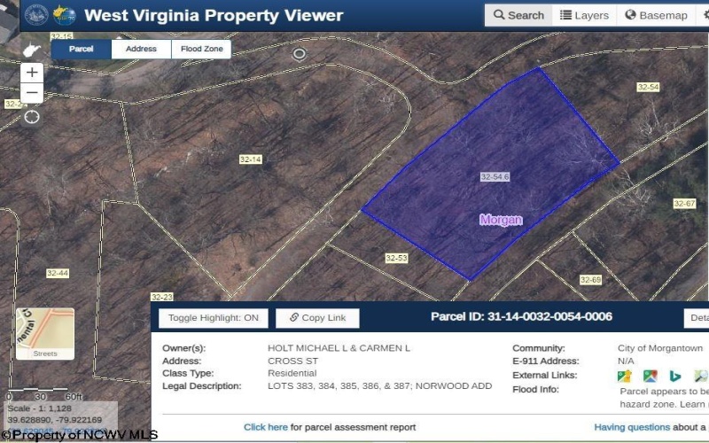 TBD Cross Street, Morgantown, West Virginia 26505, ,Lots/land,For Sale,Cross,10146229