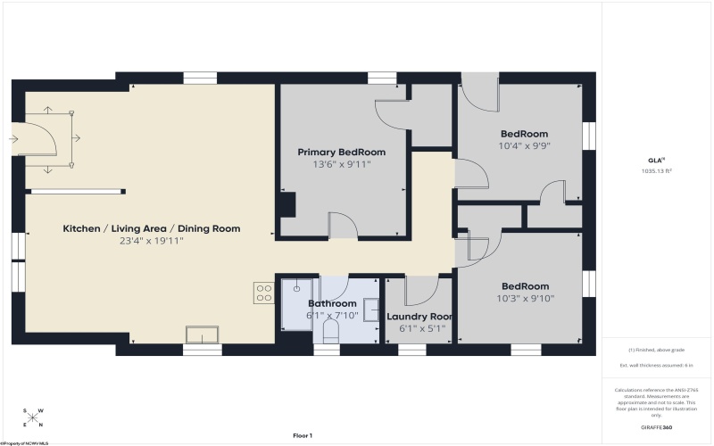 521 Kensington Avenue, Star City, West Virginia 26505, 3 Bedrooms Bedrooms, 6 Rooms Rooms,1 BathroomBathrooms,Single Family Detached,For Sale,Kensington,10164228
