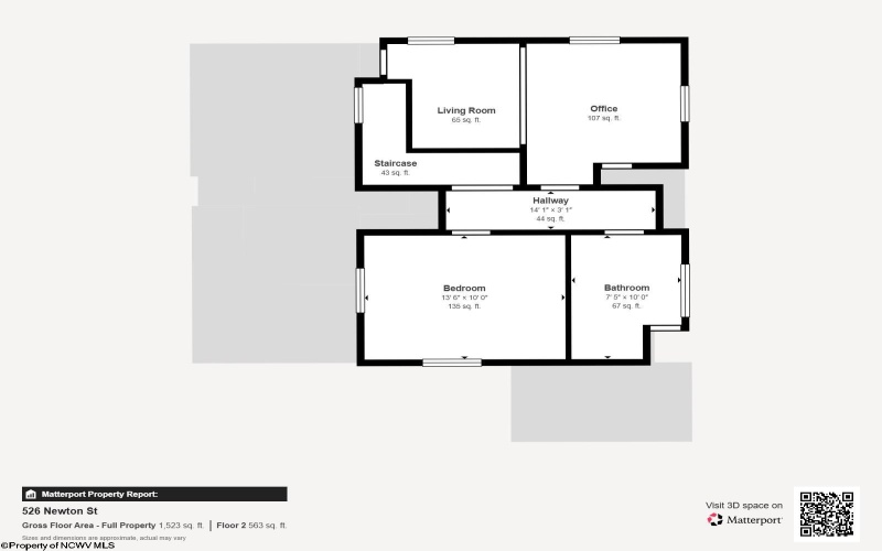 526 Newton Street, Fairmont, West Virginia 26554, 3 Bedrooms Bedrooms, 8 Rooms Rooms,2 BathroomsBathrooms,Single Family Detached,For Sale,Newton,10164410
