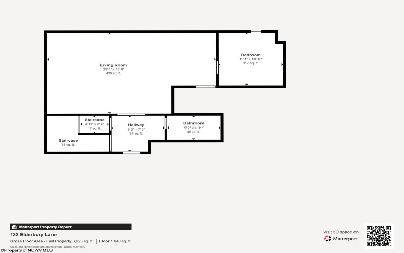 133 Elderbury Lane, Fairmont, West Virginia 26554, 4 Bedrooms Bedrooms, 11 Rooms Rooms,3 BathroomsBathrooms,Single Family Detached,For Sale,Elderbury,10164566