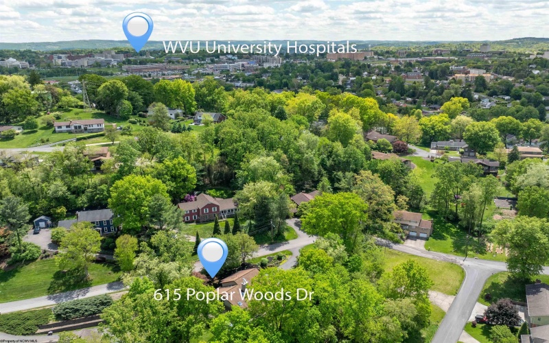 615 Poplar Woods Drive, Morgantown, West Virginia 26505, 5 Bedrooms Bedrooms, 12 Rooms Rooms,5 BathroomsBathrooms,Single Family Detached,For Sale,Poplar Woods,10164821