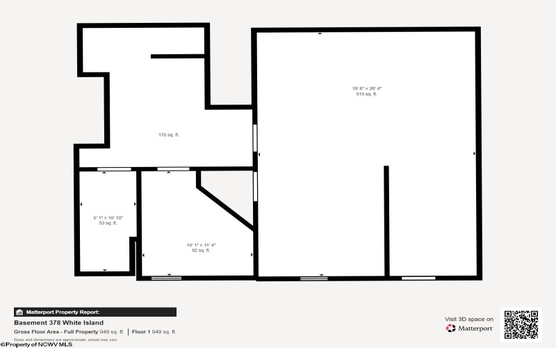 378 White Island Road, Fairmont, West Virginia 26554, 2 Bedrooms Bedrooms, 6 Rooms Rooms,2 BathroomsBathrooms,Single Family Detached,For Sale,White Island,10164880