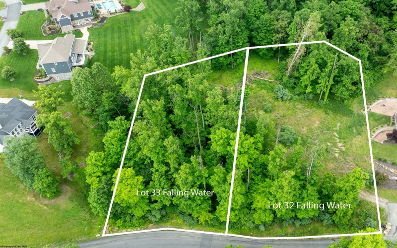 Lot 32 and 33 Falling Water Lane, Morgantown, West Virginia 26508, ,Lots/land,For Sale,Falling Water,10165074