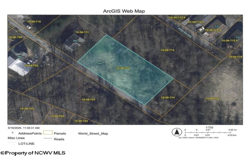 499 Harner Street, Morgantown, West Virginia 26501, ,Lots/land,For Sale,Harner,10165080