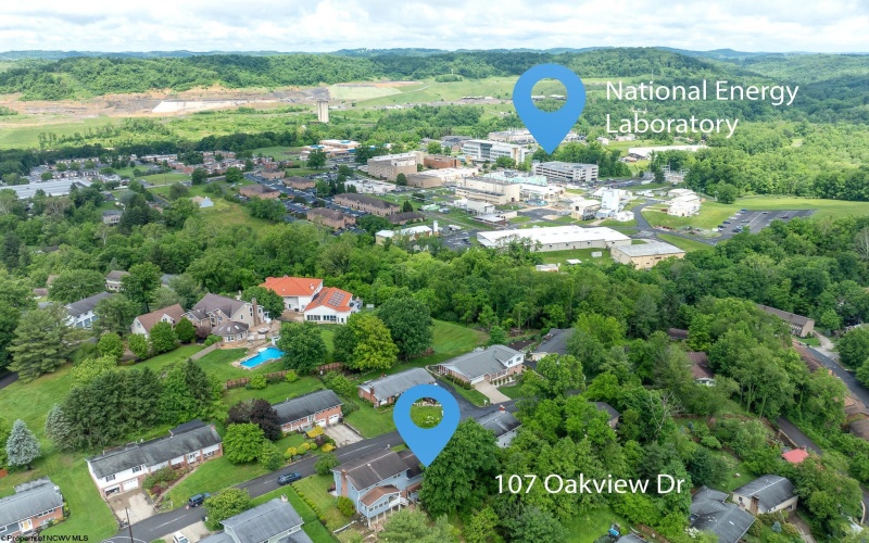 107 Oakview Drive, Morgantown, West Virginia 26505, 4 Bedrooms Bedrooms, 9 Rooms Rooms,3 BathroomsBathrooms,Single Family Detached,For Sale,Oakview,10165173